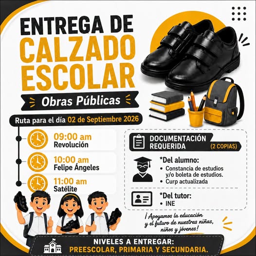 ENTREGA DE CALZADO ESCOLAR | HECHOS, NO PALABRAS